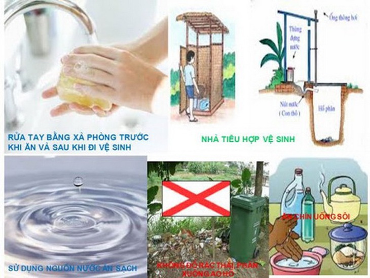 Cần thực hiện nguyên tắc đảm bảo an toàn vệ sinh thực phẩm để phòng tiêu chảy cấp.