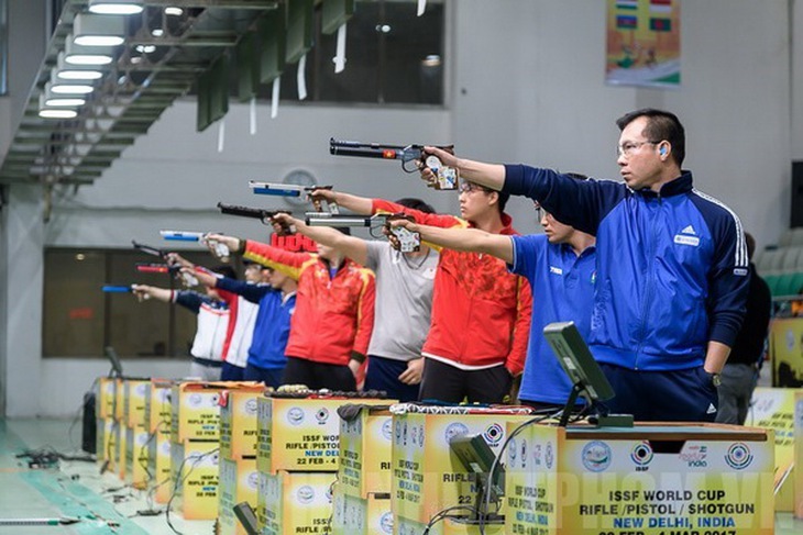 Bắn súng Việt Nam tích cực tập luyện chuẩn bị cho việc giành vé đi dự Olympic 2020.
