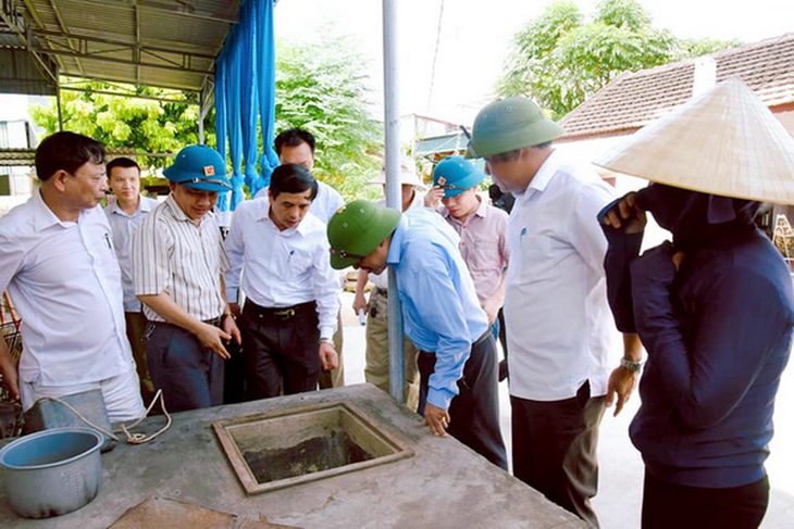 Lãnh đạo Sở Y tế và CDC Nghệ An kiểm tra công tác phòng chống sốt xuất huyết.