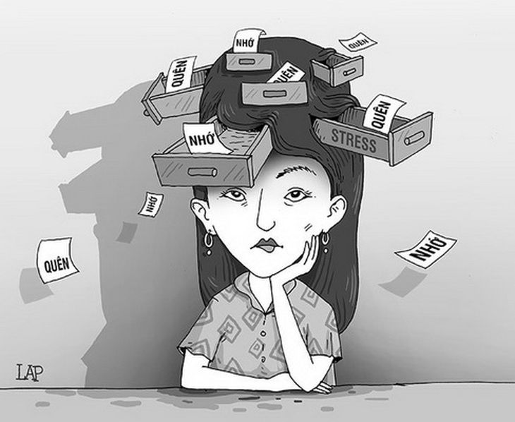 Nhiều người trẻ trong xã hội hiện đại đang phải đối mặt với chứng sa sút trí nhớ.