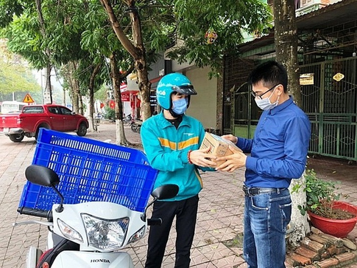 Mua hàng thực phẩm online đã trở thành thói quen của nhiều người.