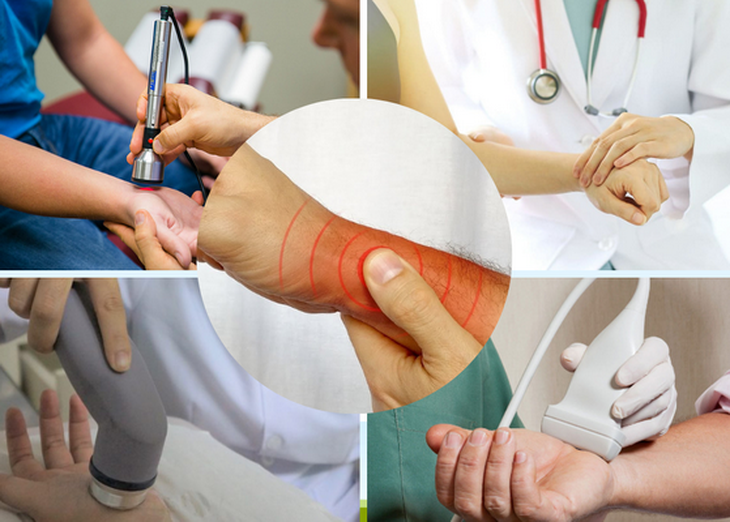 Cần tập các bài tập cho gân khớp vùng cổ tay.