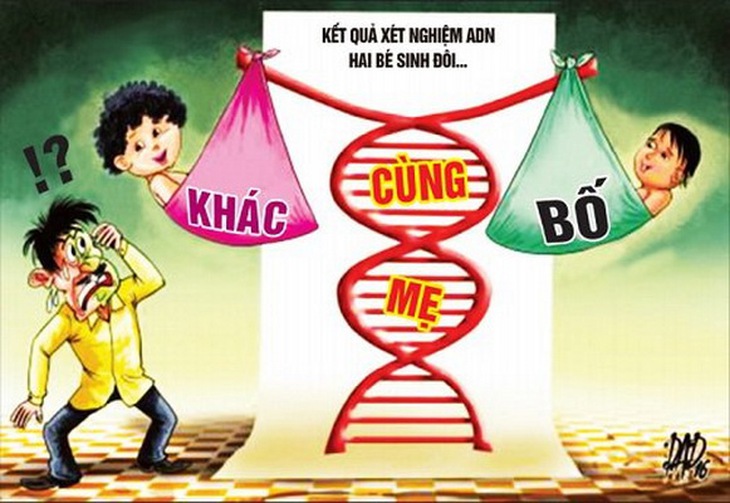 Xét nghiệm ADN xác định chính xác những điều kỳ lạ trong sinh sản.