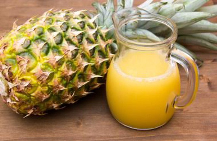 nước ép dứa chữa ho