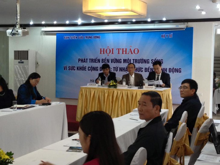 Hội thảo về môi trường và sức khỏe cộng đồng1