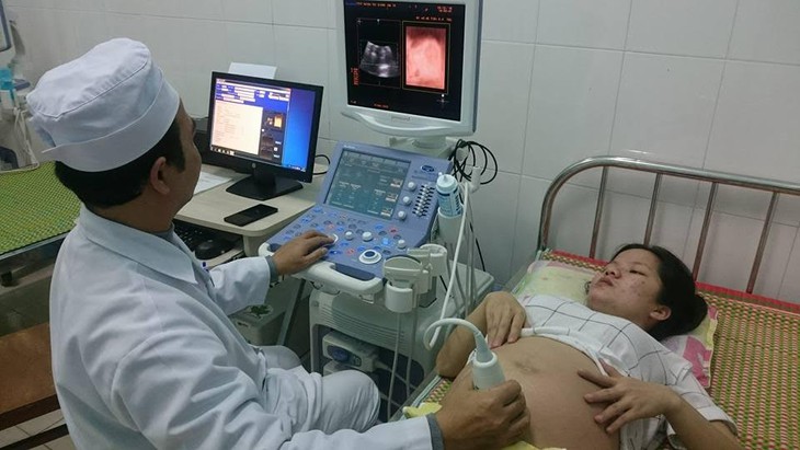 siêu âm 4D tại TTYT Tây Giang