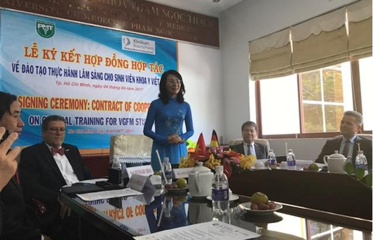 đào tạo y khoa Việt Đức