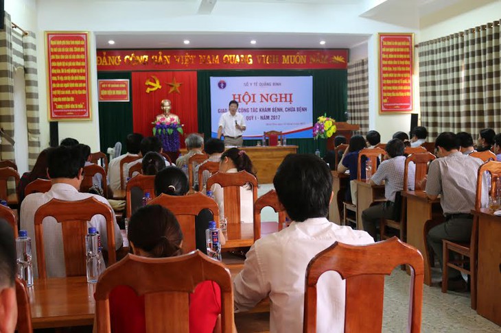 Hội nghị giao ban công tác khám, chữa bệnh trong quý I