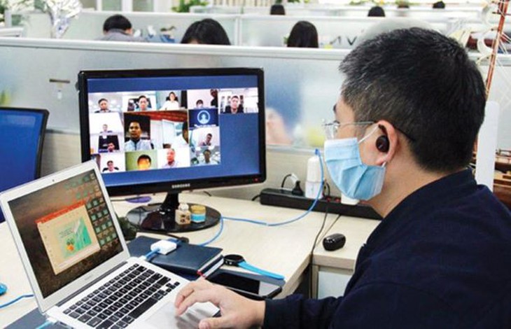 làm việc online