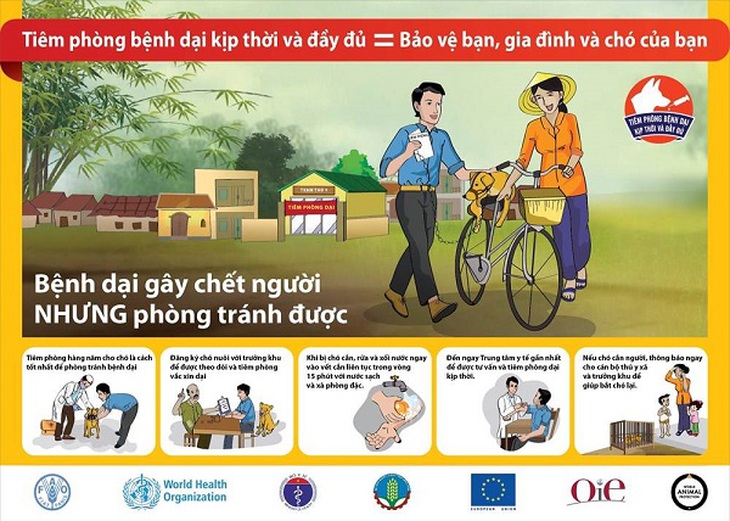 Phòng bệnh dại - Căn bệnh truyền nhiễm đáng sợ nhất lịch sử nhân loại