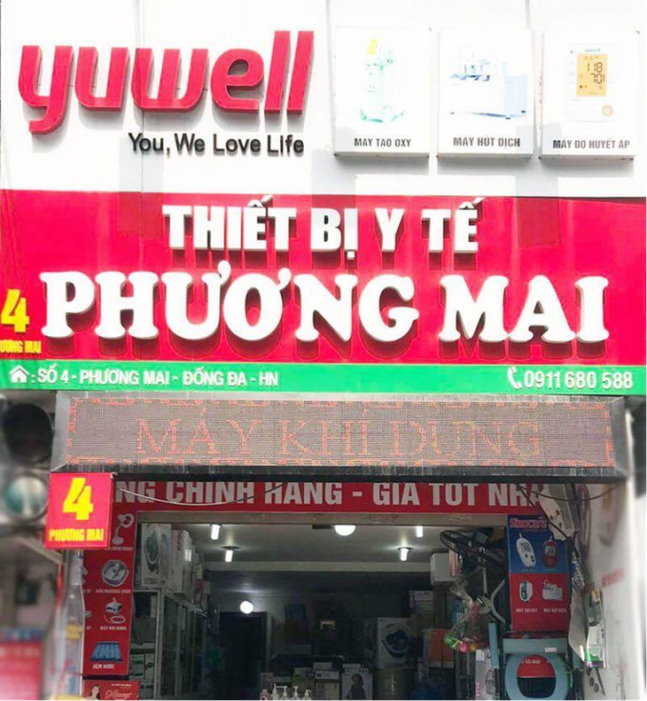 CỬA HÀNG THIẾT BỊ Y TẾ CHUYÊN DỤNG CHO GIA ĐÌNH VÀ PHÒNG KHÁM TẠI HÀ ĐÔNG