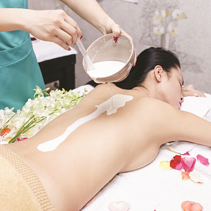 Cám gạo làm trắng da