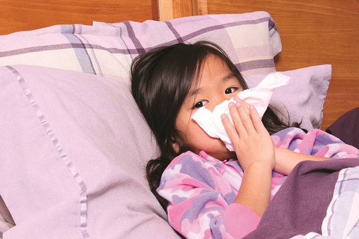 Viêm mũi họng cấp tính ở trẻ tuổi mẫu giáo