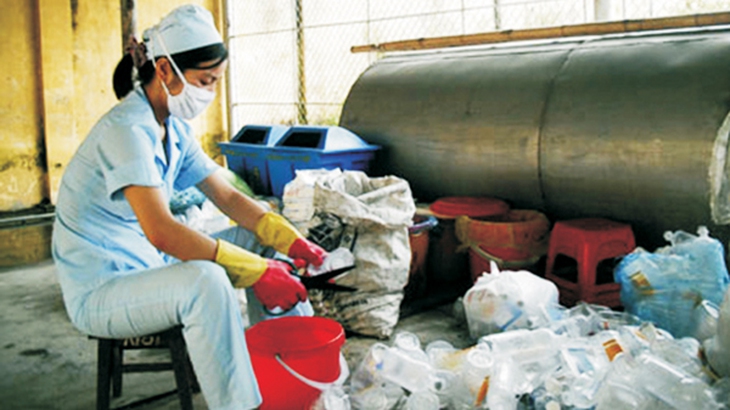Giải pháp quản lý chất thải y tế
