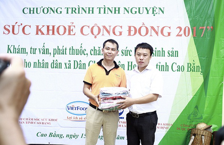 500 người dân xã Dân Chủ, huyện Hòa An, Cao Bằng được tư vấn sức khỏe, phát thuốc miễn phí