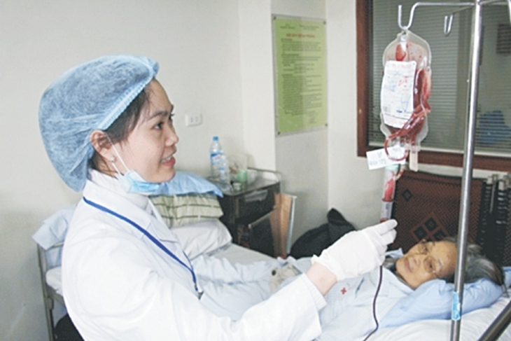 Truyền dịch thay thế và truyền máu trong bệnh lý sản phụ khoa