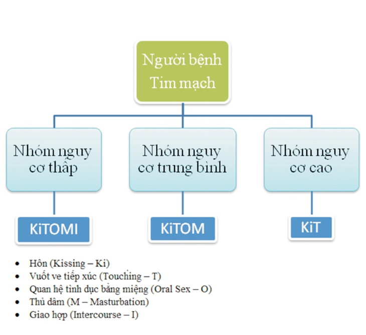 Hoạt động tình dục đối với người bệnh tim mạch