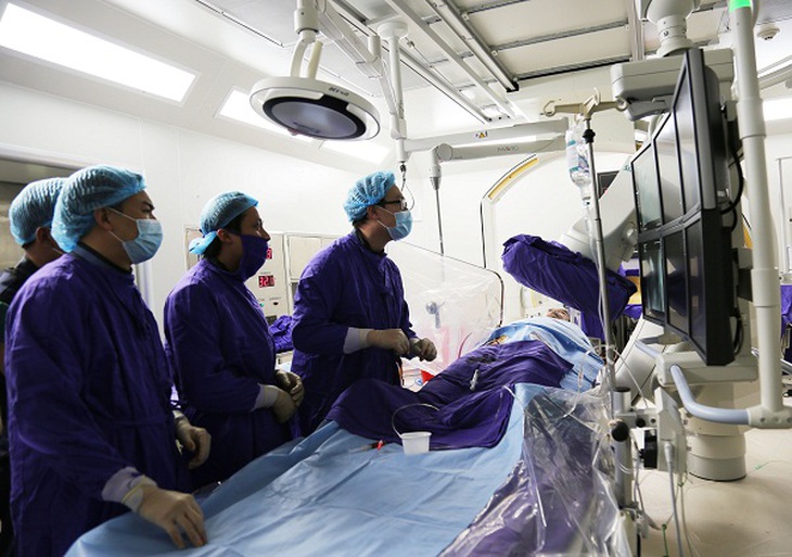 Triển khai thành công kỹ thuật nút mạch u phì đại tuyến tiền liệt