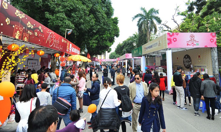 Phố Sách Xuân Mậu Tuất 2018