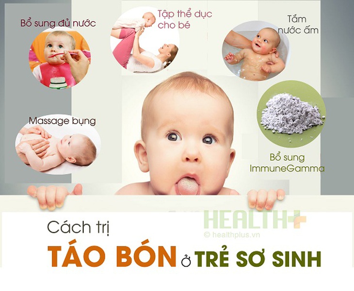 Táo bón ở trẻ nhỏ