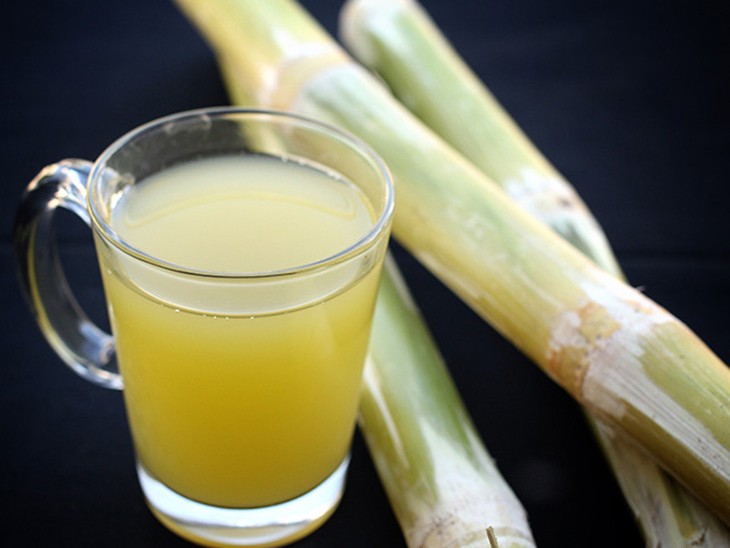 Nước mía thanh nhiệt, nhuận phế
