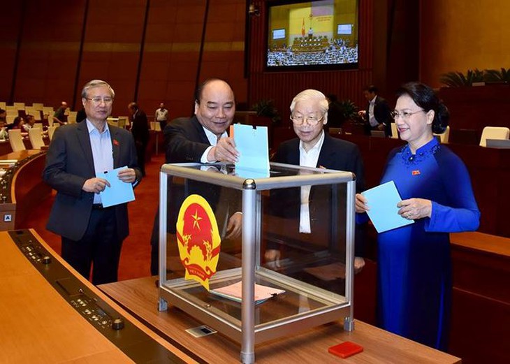 Quốc hội công bố kết quả lấy phiếu tín nhiệm 48 chức danh