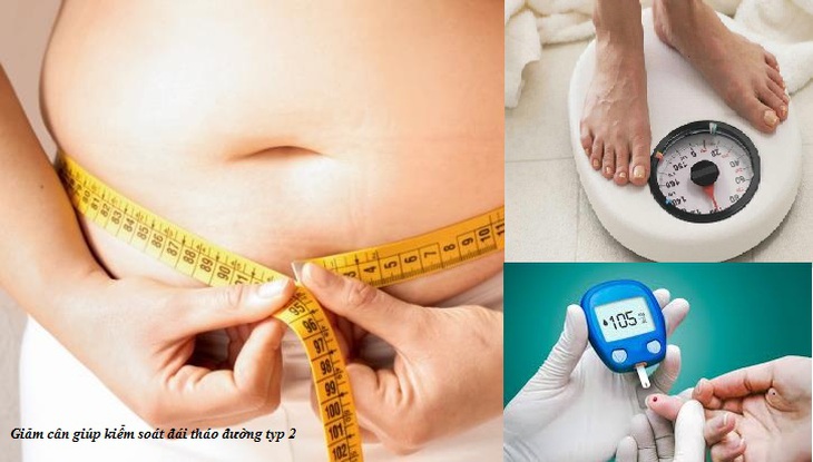 Giảm cân để kiểm soát đái tháo đường typ 2