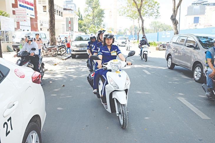 Cấp cứu ngoại viện bằng xe máy