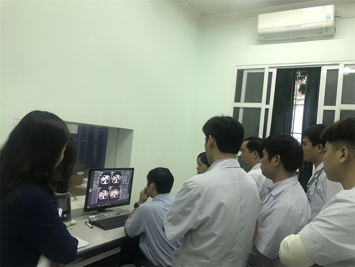 Triển khai kỹ thuật chụp và đọc cắt lớp vi tính 128 dãy tại BVÐK Phố Nối