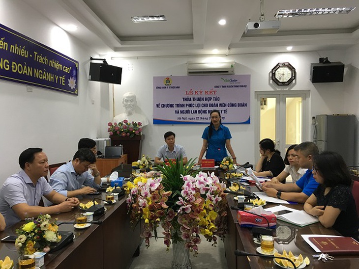 Ký kết thỏa thuận hợp tác  nâng cao phúc lợi cho đoàn viên công đoàn ngành y tế