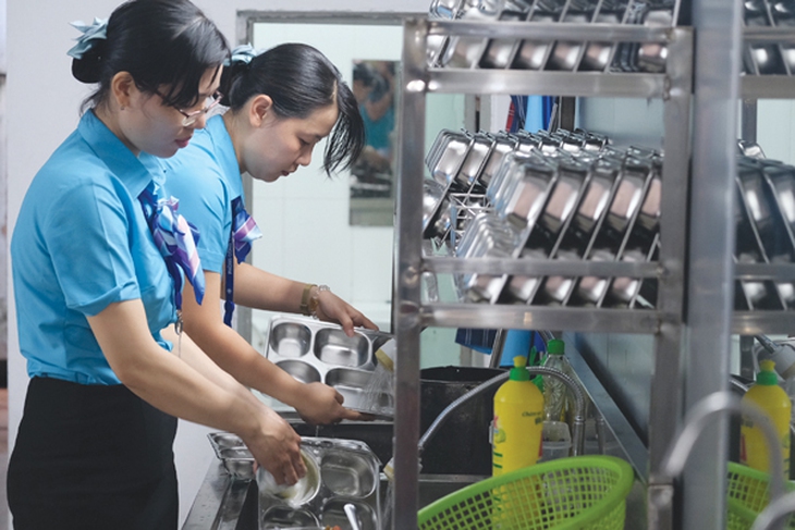 Nhà ăn miễn phí đầu tiên trong bệnh viện