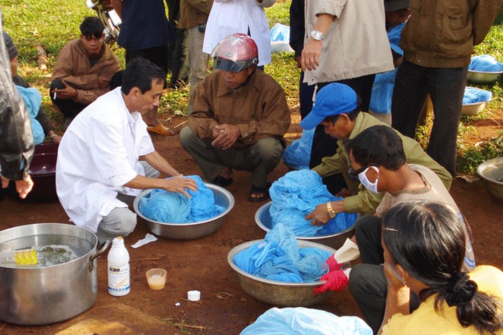 Mức độ tổn thương gan theo thể bệnh sốt rét