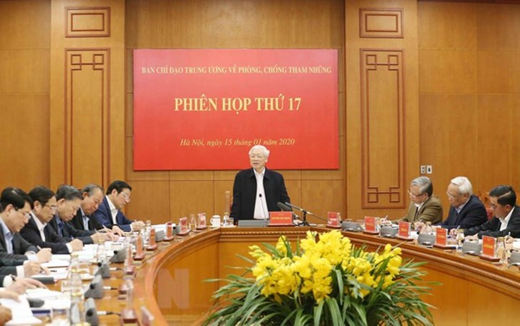 Ðưa ra xét xử các vụ án tham nhũng nghiêm trọng, phức tạp