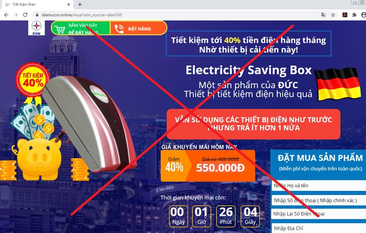 Tập đoàn điện lực VN khuyến cáo không sử dụng “thiết bị siêu tiết kiệm điện”
