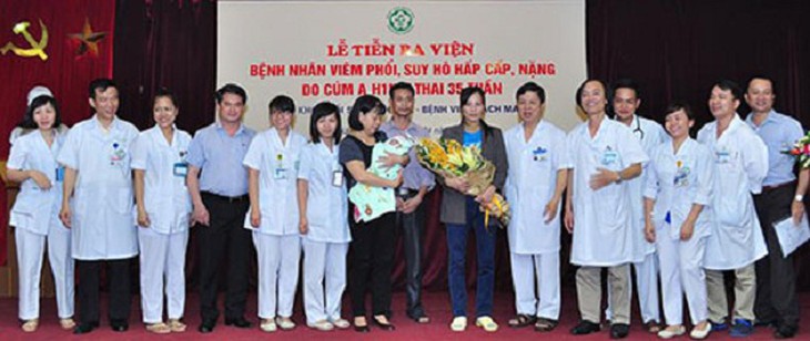 sản phụ nhiễm cúm A/H1N1