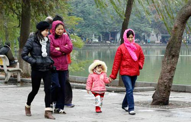 miền bắc rét đậm