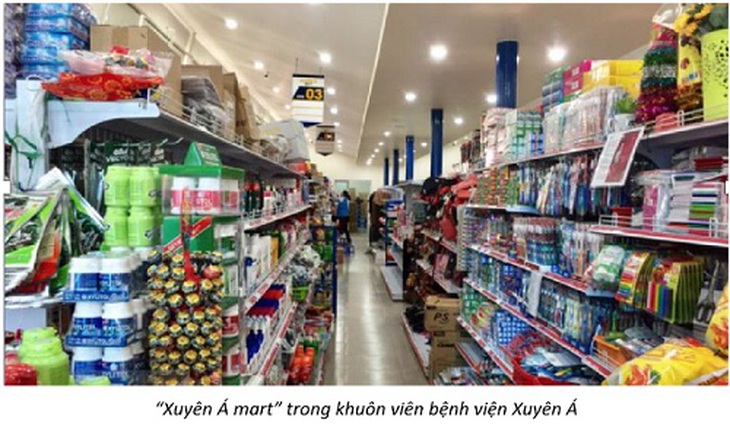 siêu thị trong bệnh viện