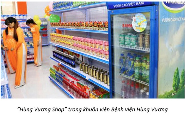 siêu thị trong bệnh viện