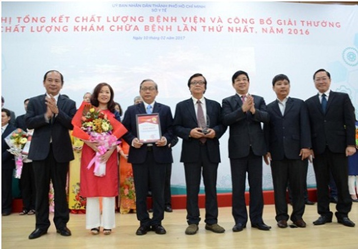 giải thưởng chất lượng khám chữa bệnh