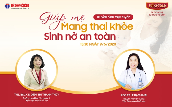 Truyền hình trực tuyến: Giúp mẹ mang thai khoẻ, sinh nở an toàn