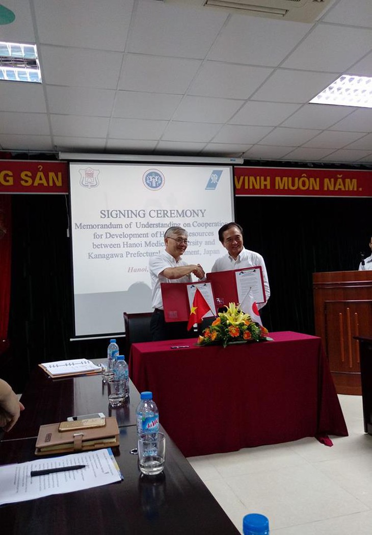ĐH Y Hà Nội hợp tác đào tạo nguồn nhân lực điều dưỡng chất lượng cao với Nhật Bản