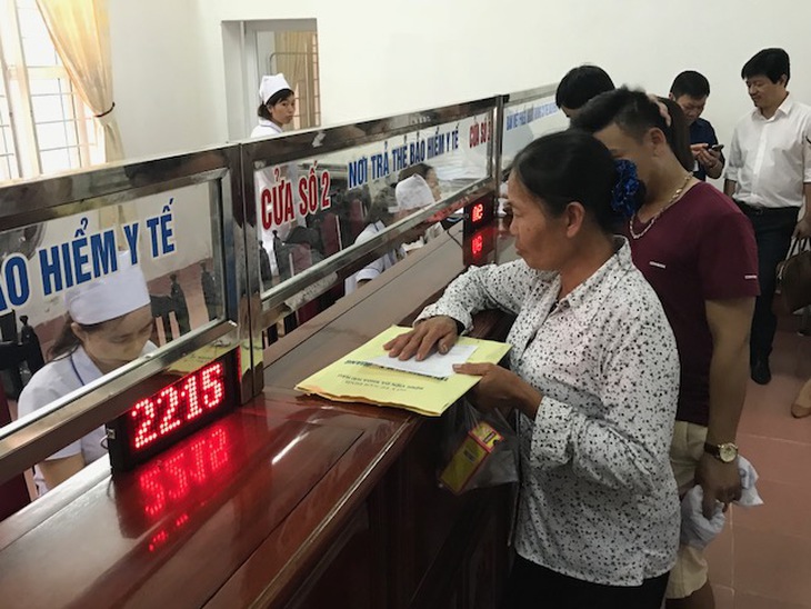 Số khám điện tử công khai để người dân biết lượt khám của mình tại Khoa Khám bệnh- BVĐK Hải Hậu