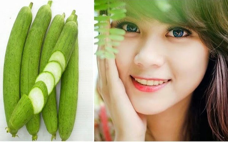 Mướp làm trắng da