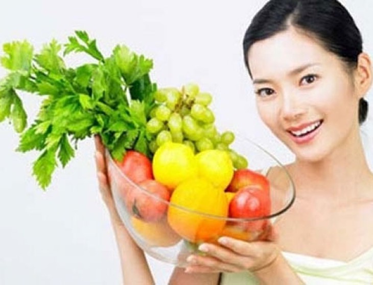 rau quả giàu vitamin E, vitamin C