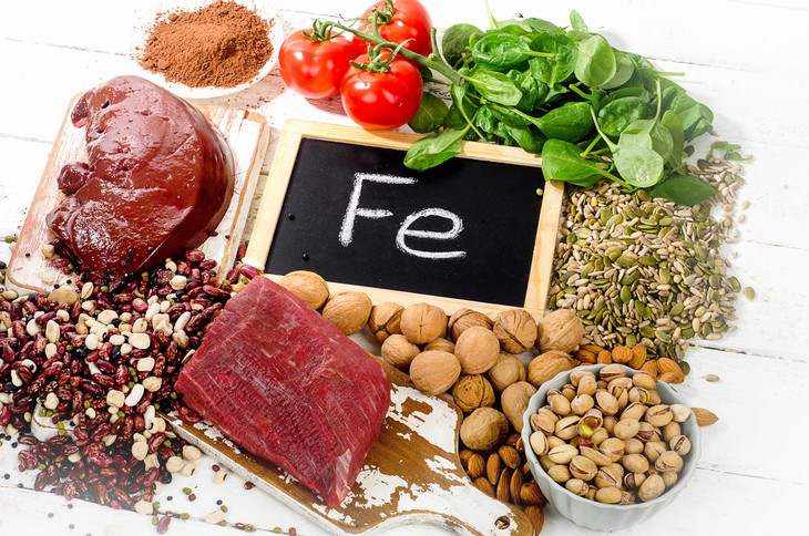 Nên ăn những thực phẩm giàu sắt