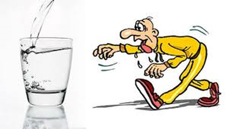 Mất nước gây ra hiện tượng tim đập nhanh