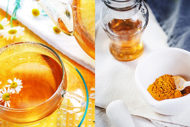 trà giảm mụn