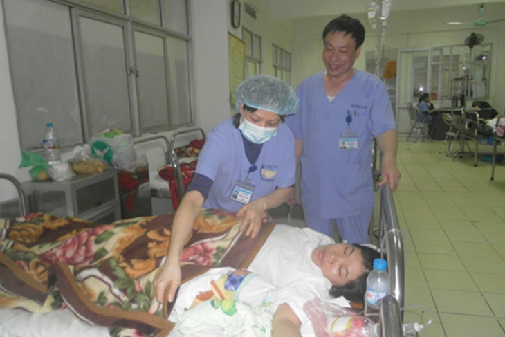 Ðầu xuân “xông đất” sản khoa 1