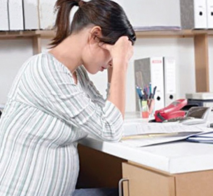 Stress khi mang thai 1