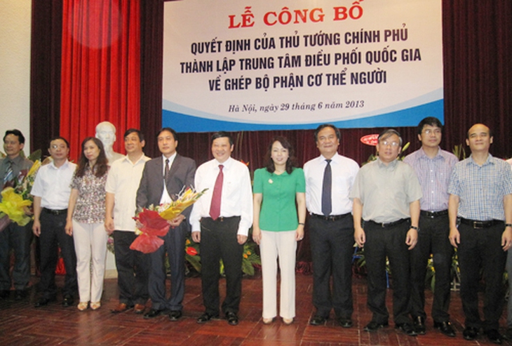 Ra mắt Trung tâm điều phối quốc gia về ghép bộ phận cơ thể người 2